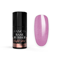 Hybrid Base Rubber Base Night Glow R07 Pink Vasco 7 ml