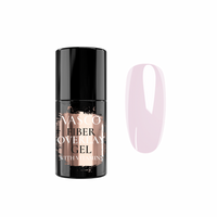 Vernis Semi-Permanent Fiber Base pink transapernt Vasco 6 ml