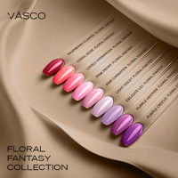 Ensemble de 9 couleurs de la collection Floral Fantasy Vasco 7ml