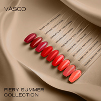 Ensemble de 9 couleurs de la collection Fiery Summer