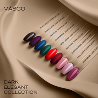 Ensemble  de 9 couleurs de la collection Dark Elegant Vasco 7ml