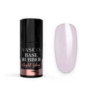 Hybrid Base Rubber Base Night Glow R02 Silver Pink Vasco 7 ml