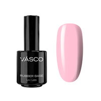 Vernis Semi-Permanent Rubber Base darker pink Vasco 15 ml